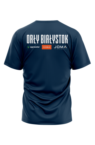 Orły Białystok Koszulka treningowa granatowa tył.png