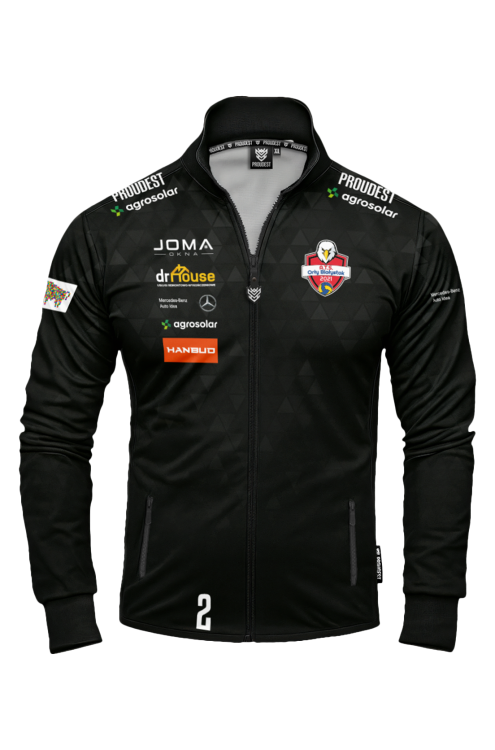Orły Białystok Bluza Dresowa czarna przód.png