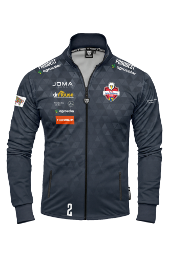 Orły Białystok Bluza Dresowa szara przód.png
