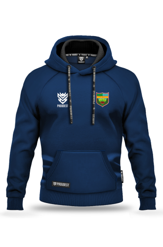 Bluza bawełniana kangurka Promień Mońki granatowa Przód.png