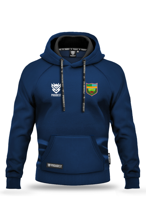 Bluza bawełniana kangurka Promień Mońki granatowa Przód.png