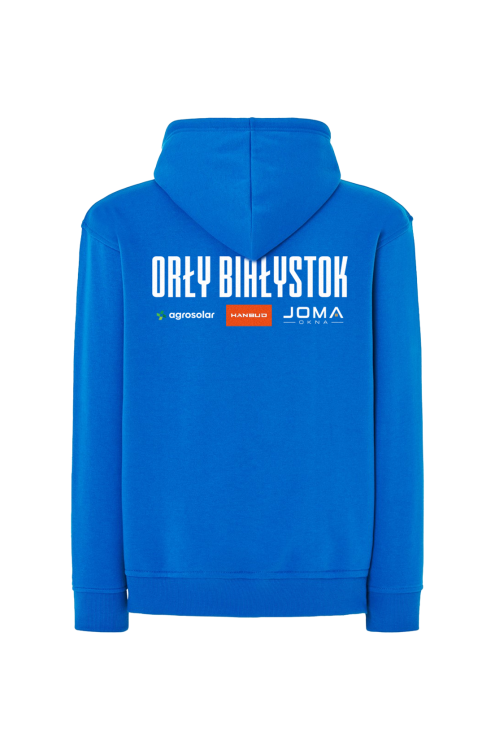 Bluza Treningowa Orły Białystok kangurka Niebieska tył.png