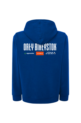 Bluza Treningowa Orły Białystok rozpinana Niebieska tył.png