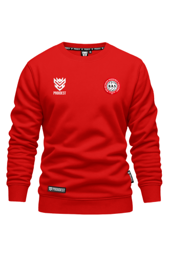 Bluza BAS Białystok klasyczna czerwona Przód.png