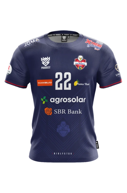 Koszulka Orły Białystok 2026-2027 męska granatowa Przód.png