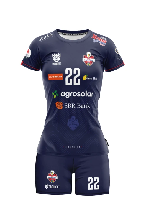 Komplet Orły Białystok 2026-2027 damski granatowy Przód.png