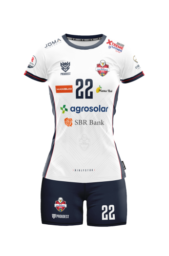 Komplet Orły Białystok 2026-2027 damski biały Przód.png