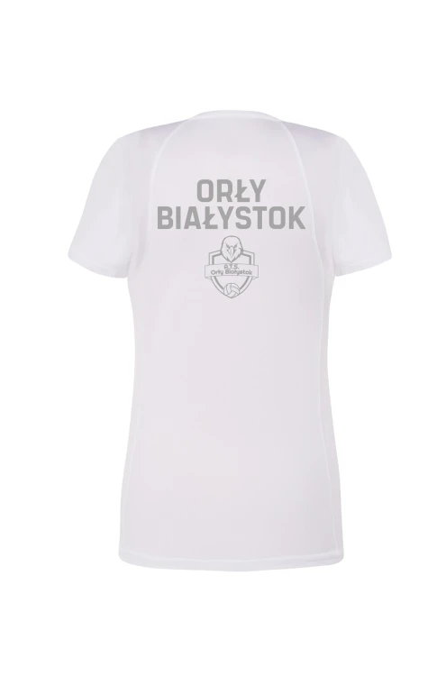 Koszulka Orły Białystok 2026 2027 treningowa biała damska Tył.png