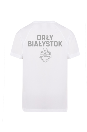 Koszulka Orły Białystok 2026 2027 treningowa biała męska Tył.png
