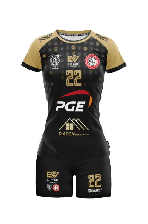 Komplet sportowy Elite Volley damski Przód.png